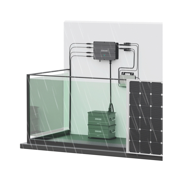 Zendure SolarFlow Set mit 4 x Akku 48V 80Ah 3.840Wh